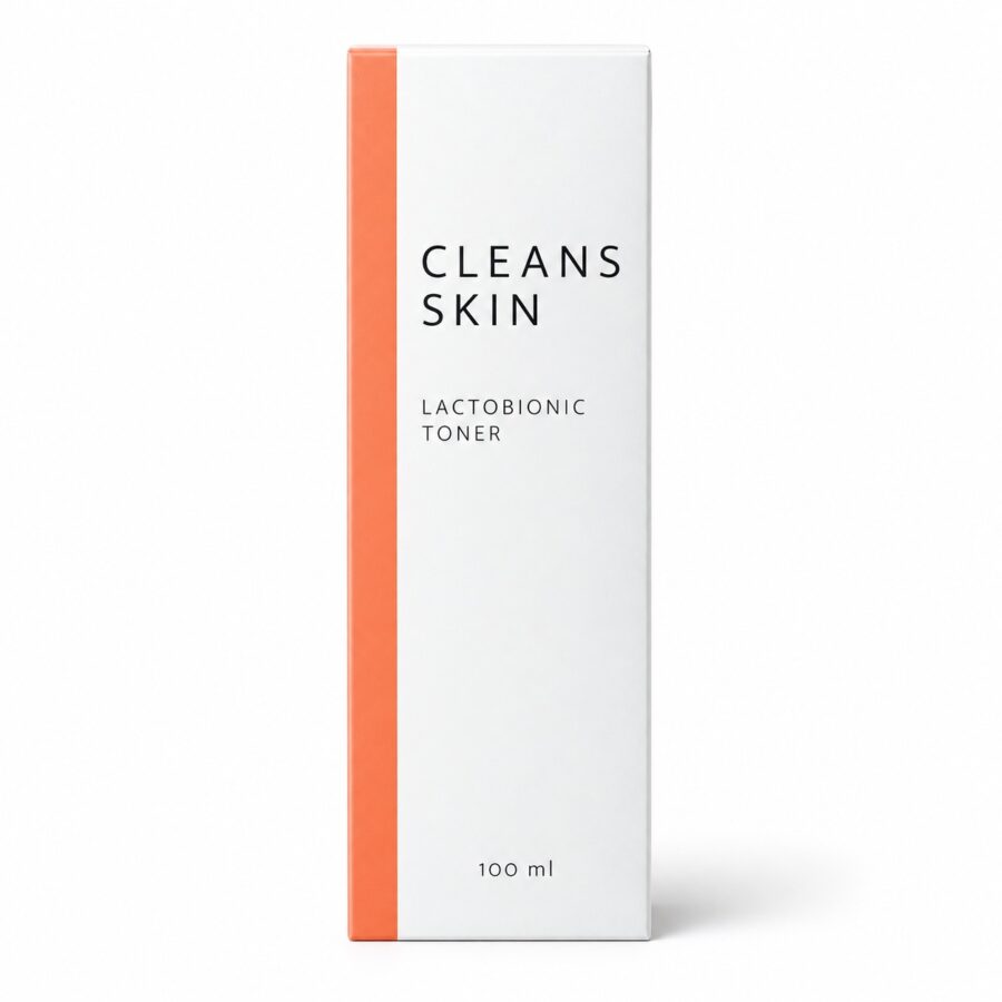 CLEANS SKIN — тоник с лактобионовой кислотой, 100 мл — фото 1